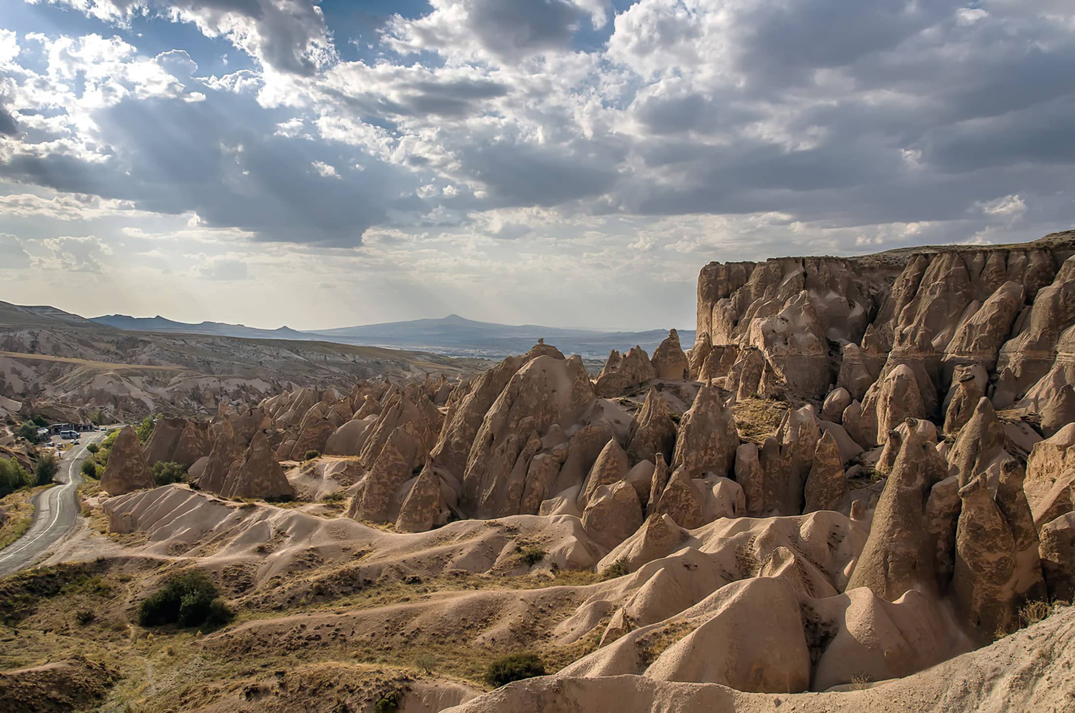 Roam around the unique landscape